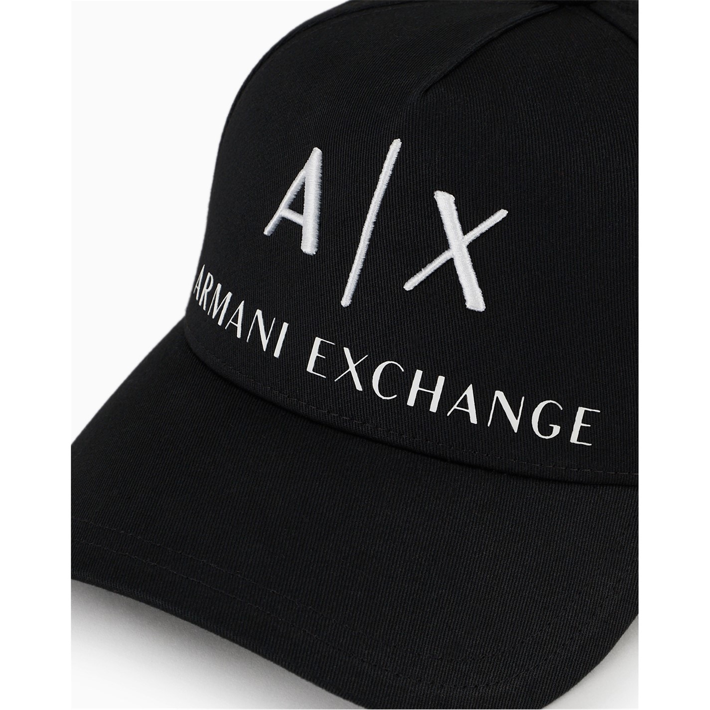 Sepci Armani Exchange Corp Logo Baseball negru