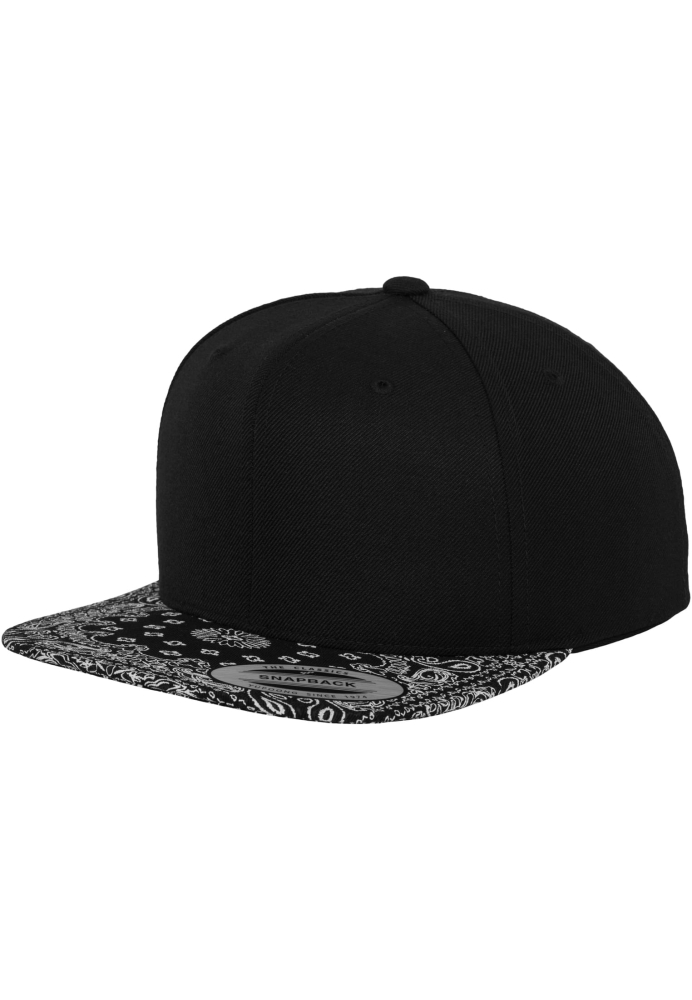 Sepci hip hop Snapback Bandana negru multicolor Flexfit