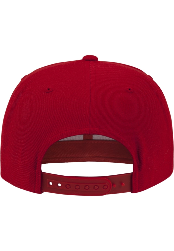 Sepci rap Classic Snapback rosu rosu Flexfit