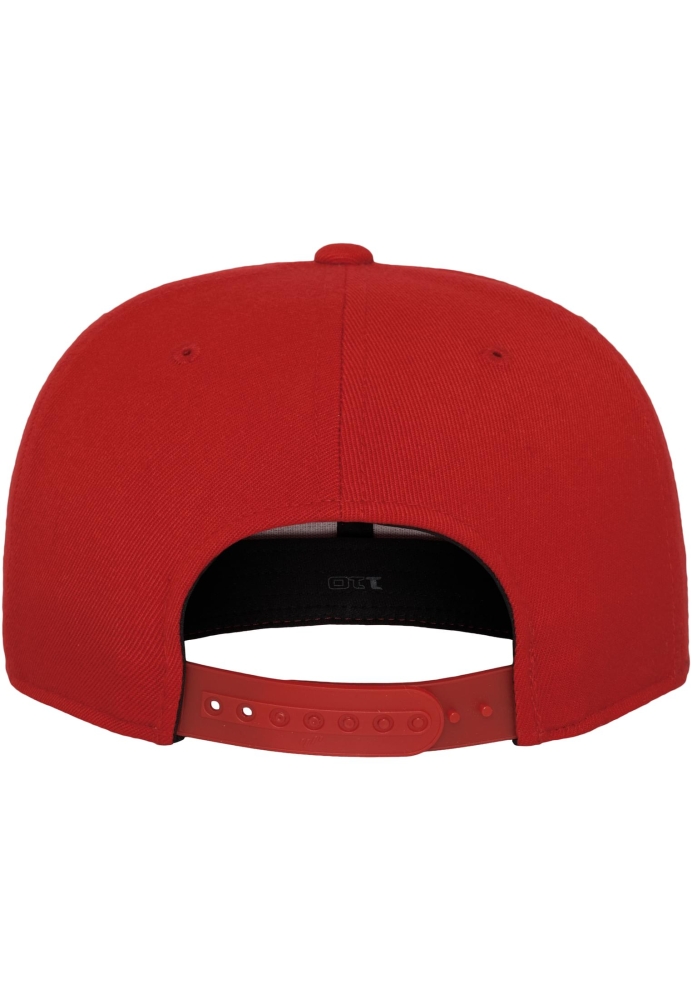 Sepci rap Snapback 110 Fitted rosu Flexfit