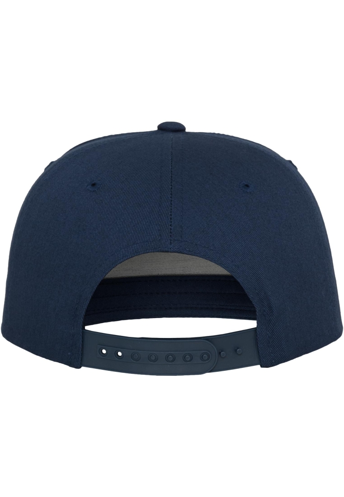 Sepci rap Snapback Classic 5 Panel bleumarin Flexfit