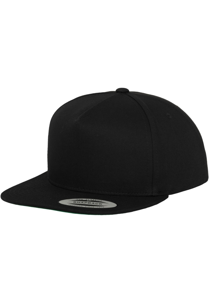 Sepci rap Snapback Classic 5 Panel negru Flexfit