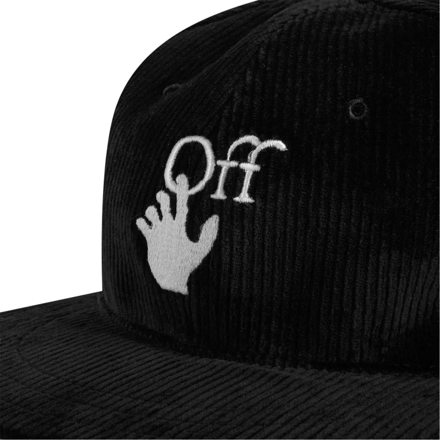 Sepci rap Snapback OFF alb Off Cp pentru barbati negru