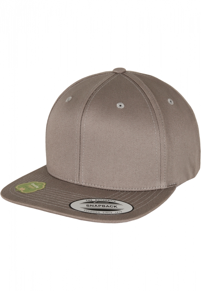 Sepci rap Snapback Organic bumbac gri Flexfit pale