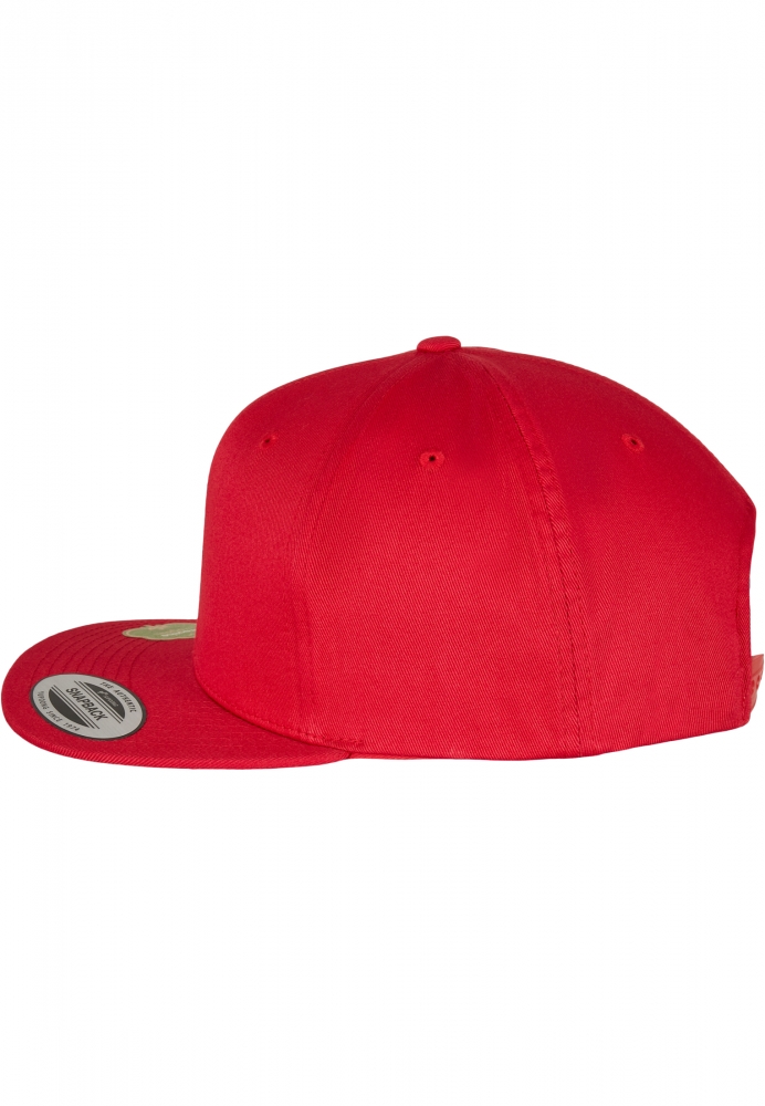 Sepci rap Snapback Organic bumbac rosu Flexfit