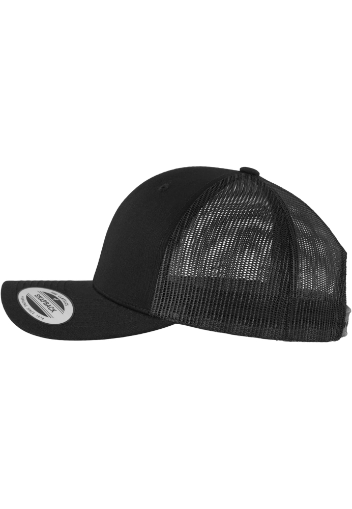 Sepci Retro Trucker negru Flexfit