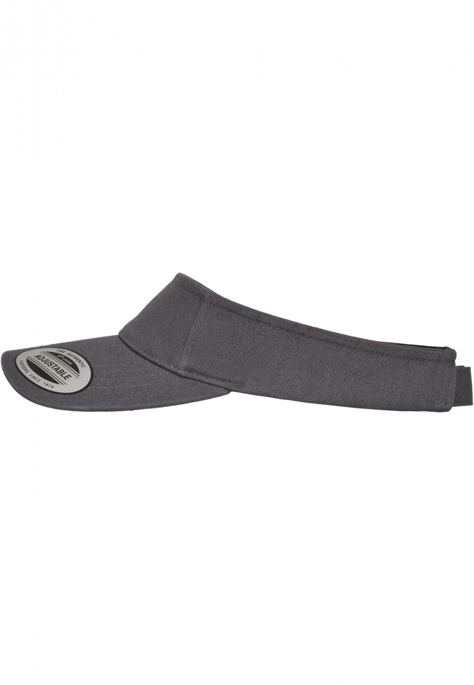 Sepci Curved Visor gri inchis Flexfit