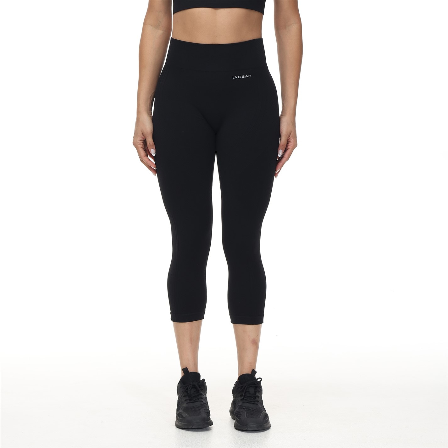 Set 2 LA Gear Seamless Capri negru