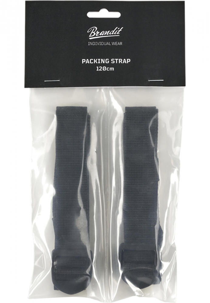 Set de 2 Packing Straps 120 negru Brandit