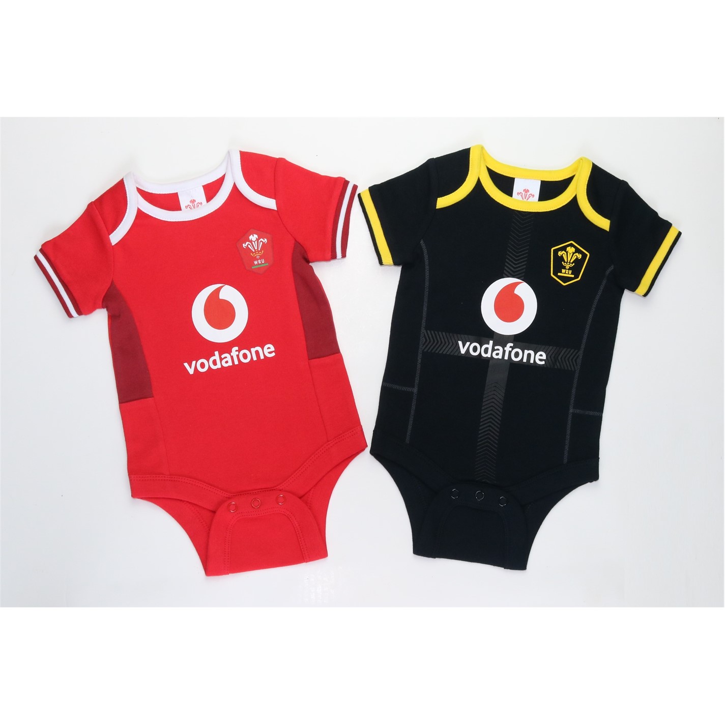 Kit fotbal bebelusi Brecrest Wales RWC 2023 rosu alb