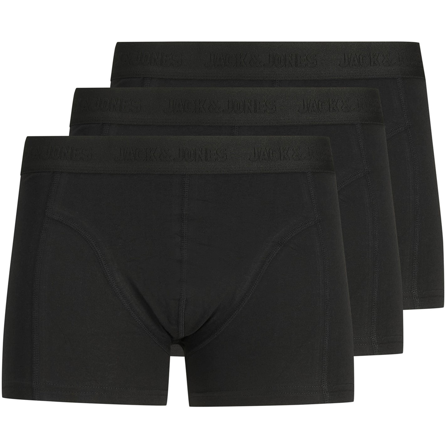 Set de 3 Boxeri Jack and Jones negru