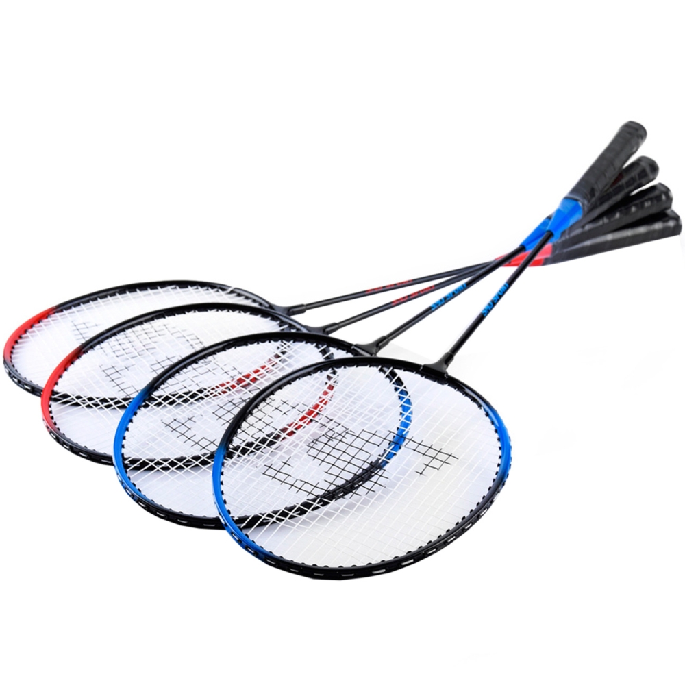 Set Badminton SMJ Teloon 4 rackets + 2 shuttlecocks net posts TL001