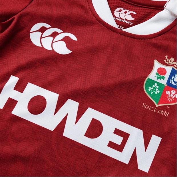 Set Canterbury British and Irish Lions 2024 pentru Bebelusi rosu dahlia