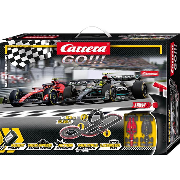 Set Carrera GO Race 00 racing albastru