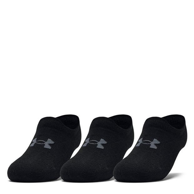 Set de 3 Adidasi Sosete Under ARMOUR Ua Essential Ultralowtab Unisex pentru adulti negru