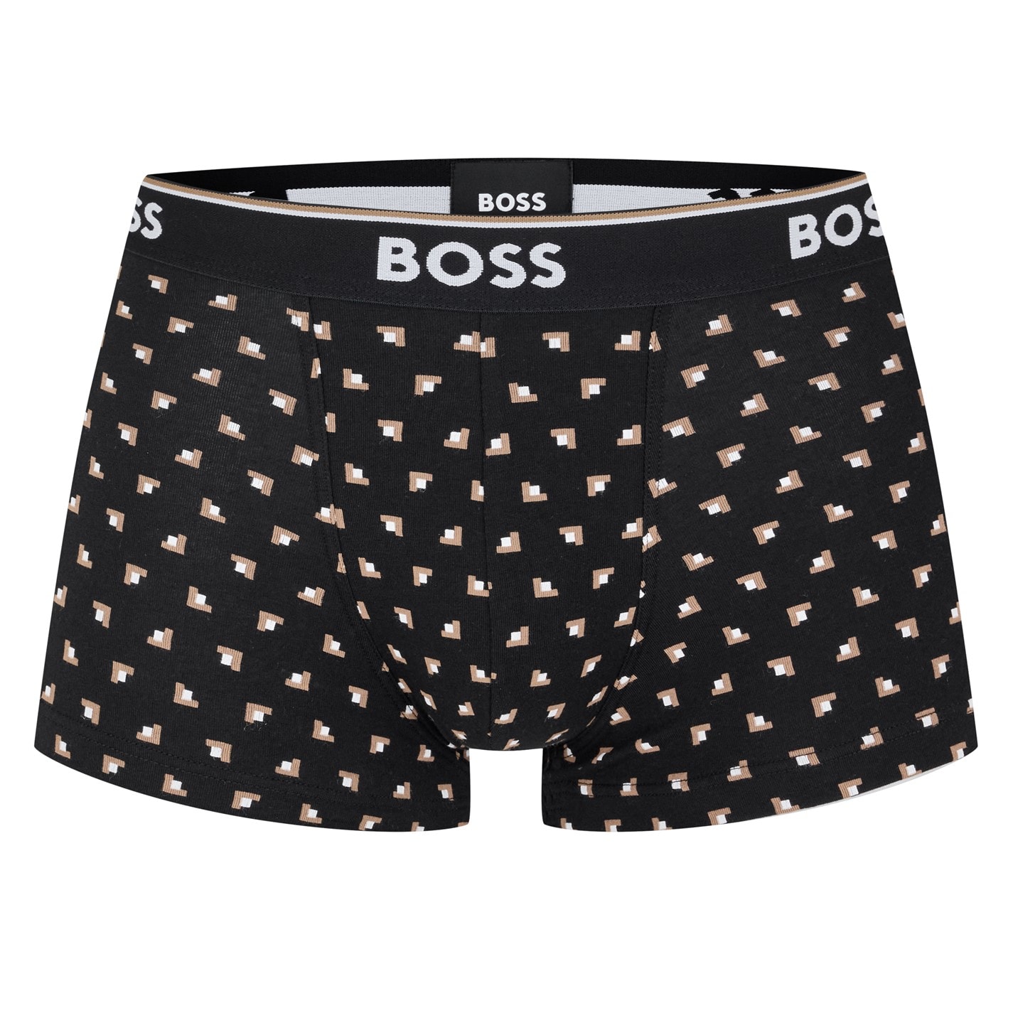 Set de 3 Boxeri Boss Power multicolor maro negru