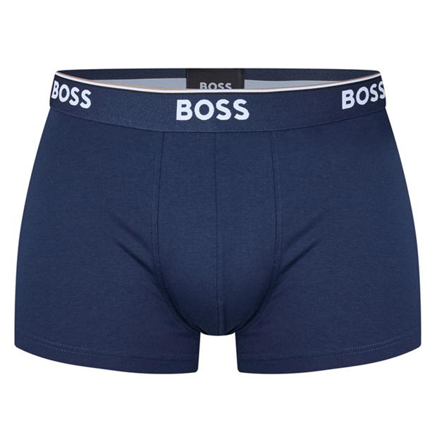 Set de 3 Boxeri Boss Power bleumarin negru