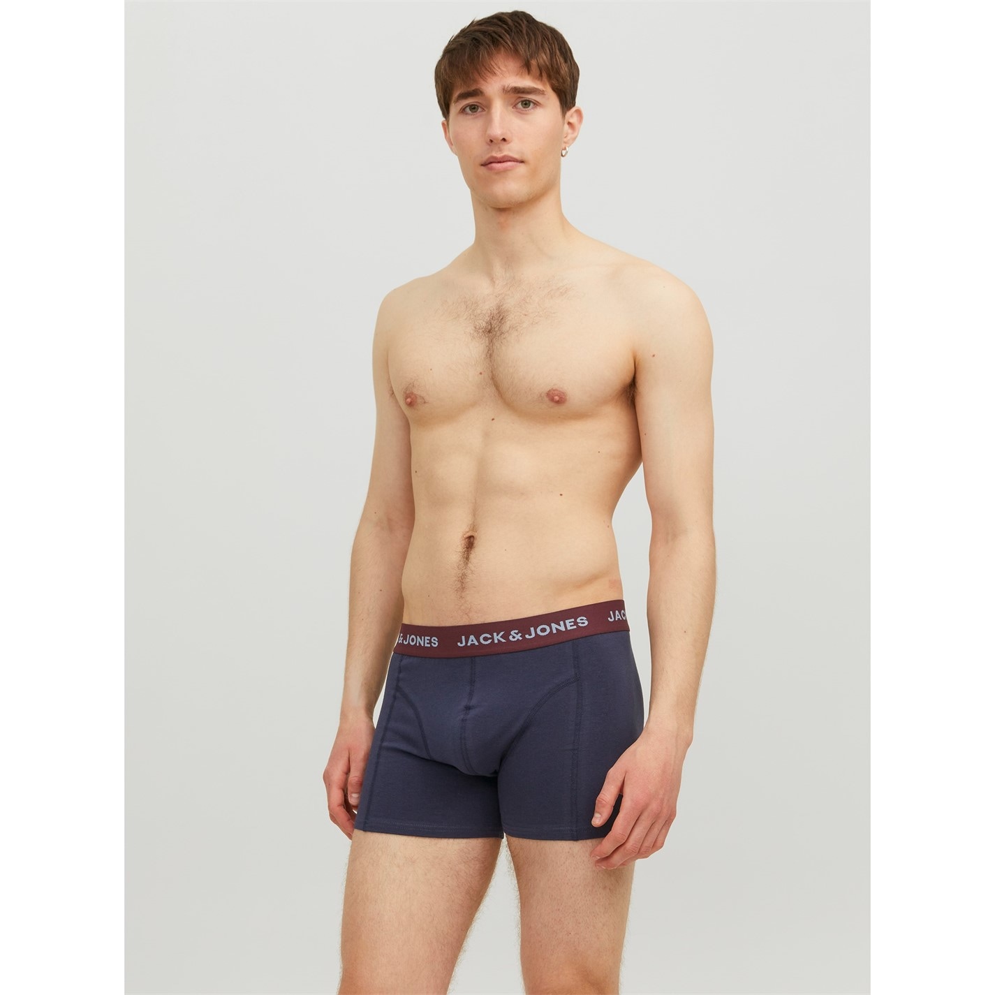 Set de 3 Boxeri Jack and Jones James Trunk multicolor