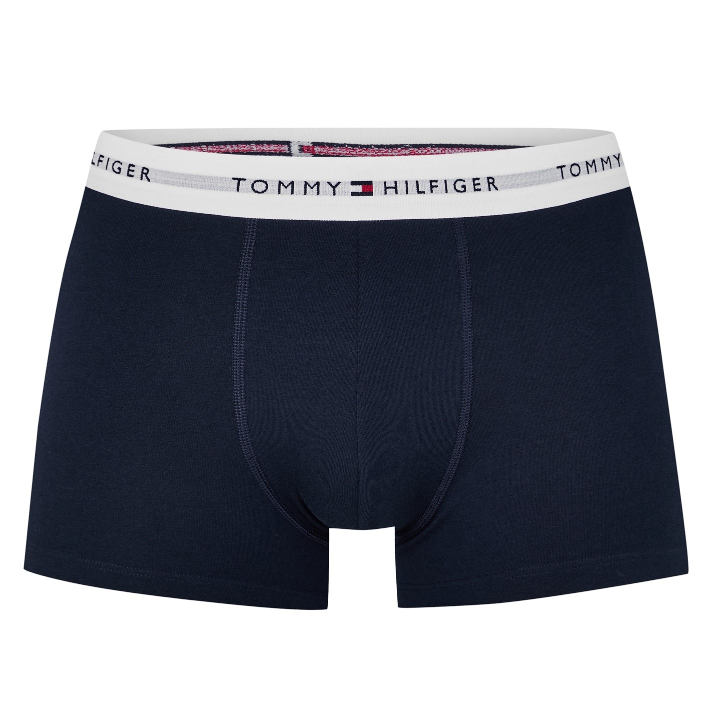 Set de 3 Boxeri Tommy Hilfiger Signature rosu alb bleumarin 0w3