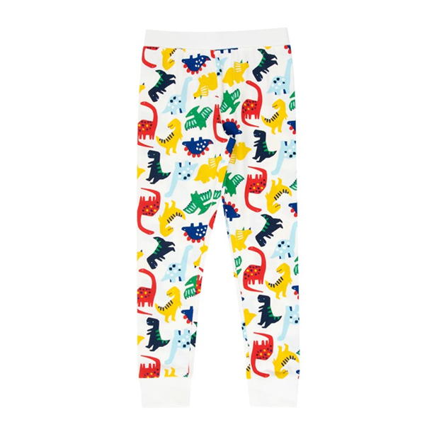 Set de 3 Pijamale Firetrap Dinosaur pentru baieti albastru multicolor