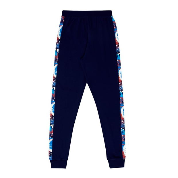 Set de 3 Pijamale Firetrap fotbal pentru baieti bleumarin multicolor