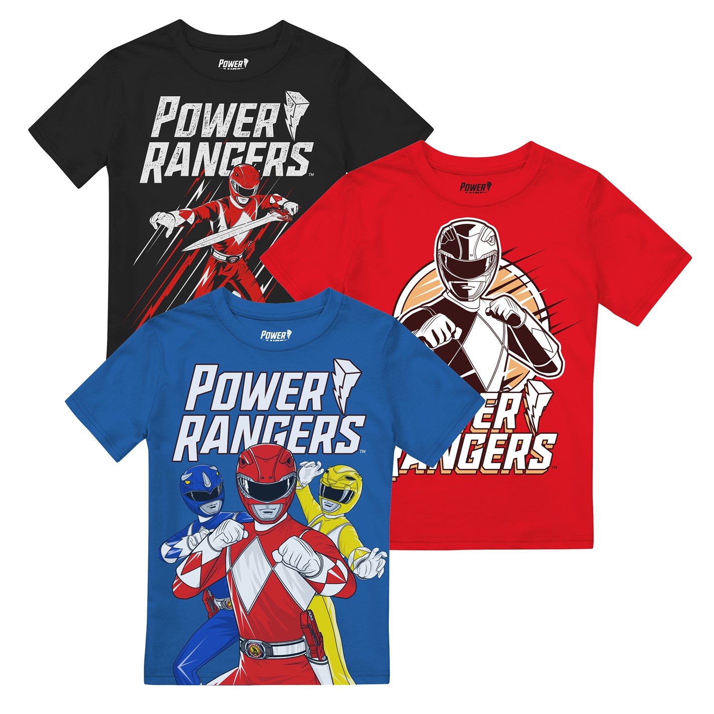 Set de 3 Power Rangers