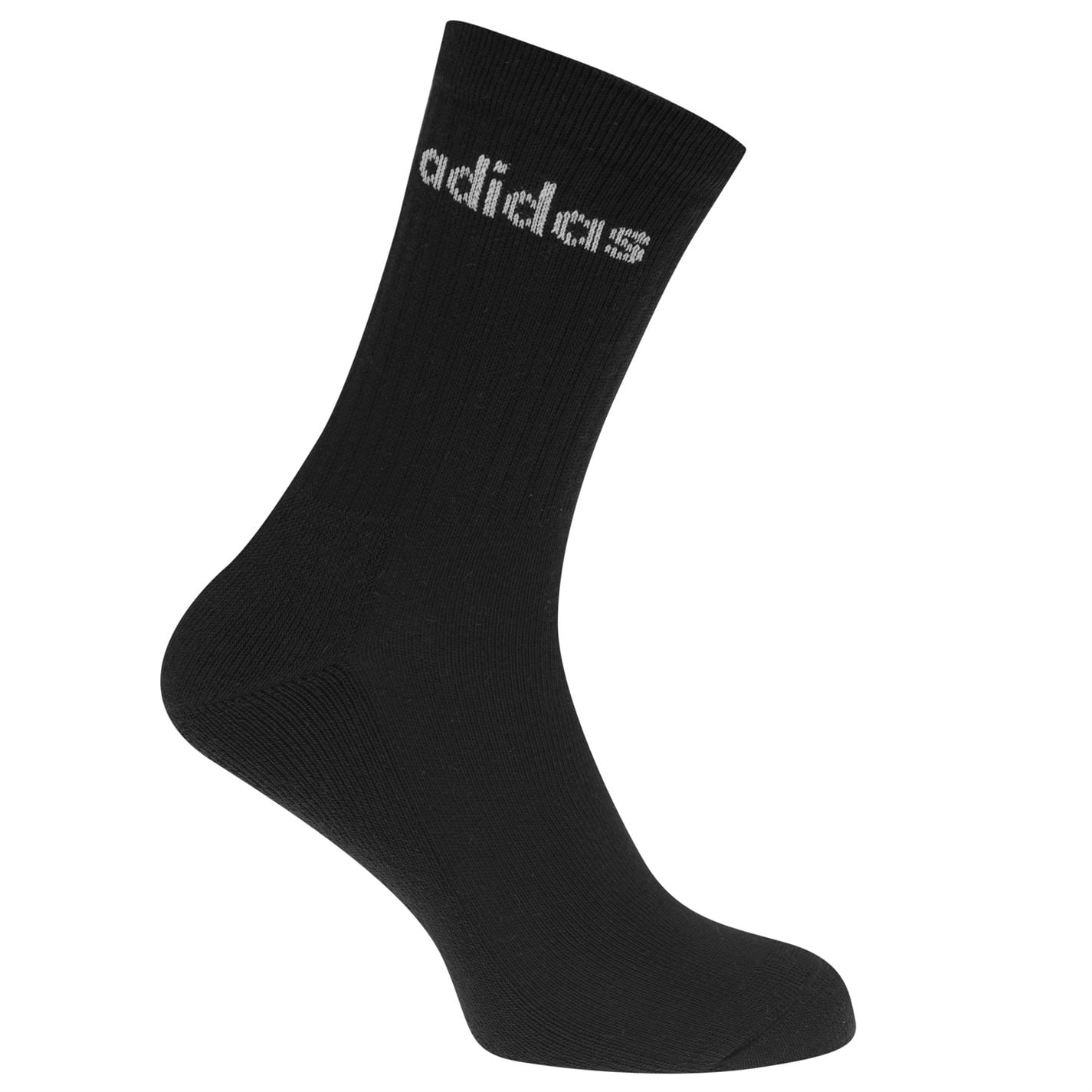 Set de 3 Sosete adidas Half-Cushioned Crew negru