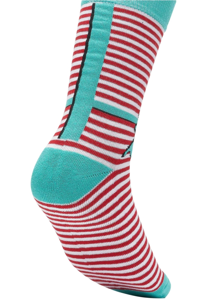 Set de 3 Sosete Craciun Nutcracker multicolor Urban Classics