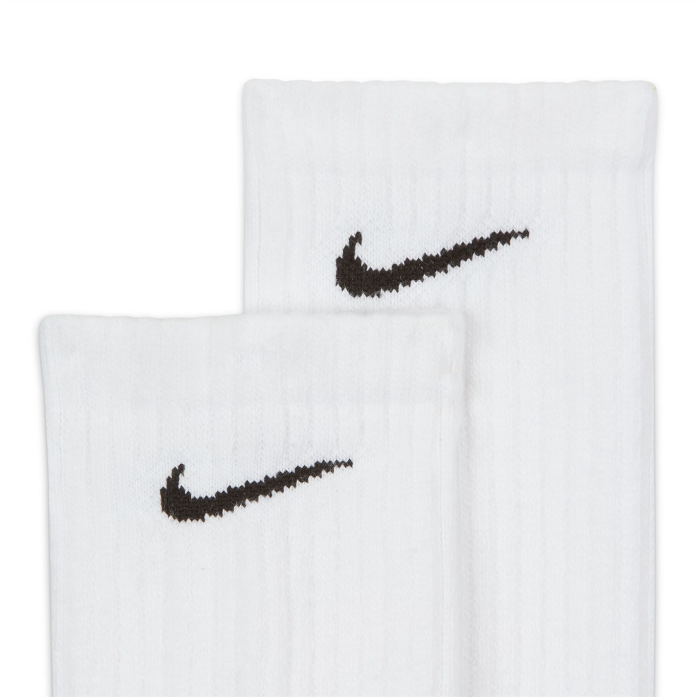 Set de 3 Sosete Nike Everyday bumbac Cushioned Crew pentru Barbati alb negru