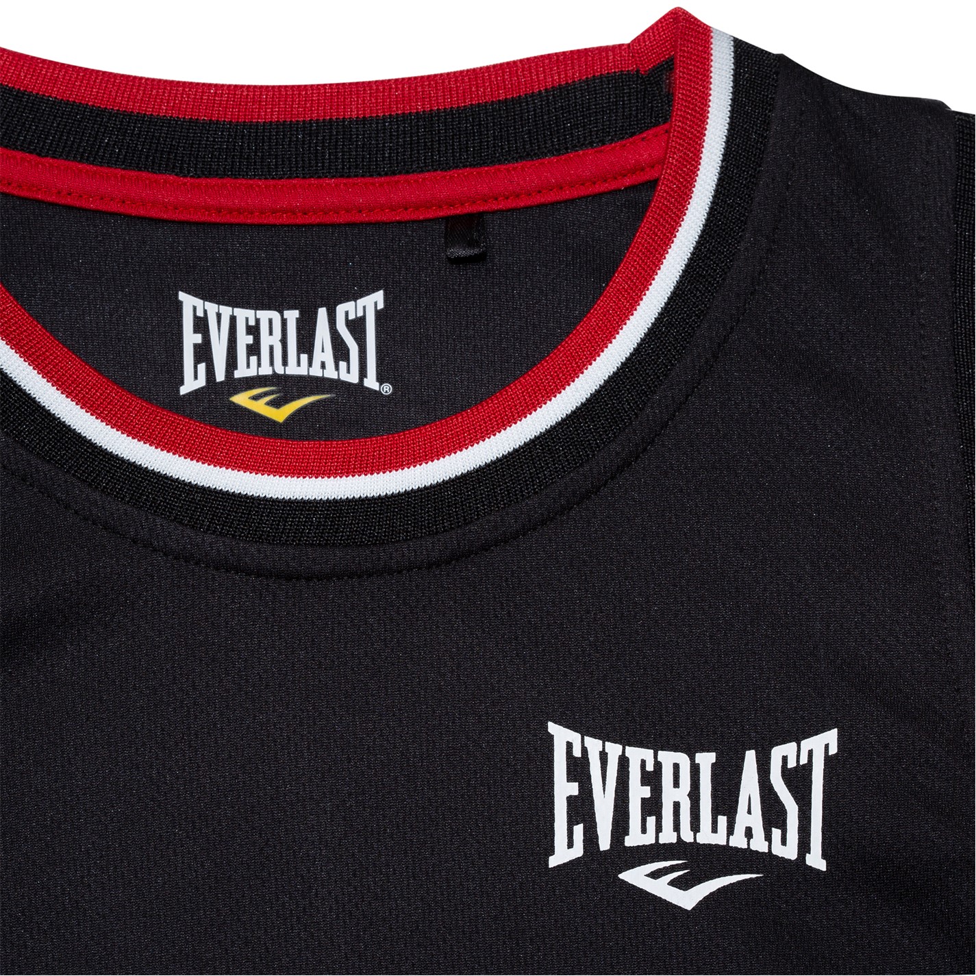 Set Everlast baschet pentru baietei negru rosu