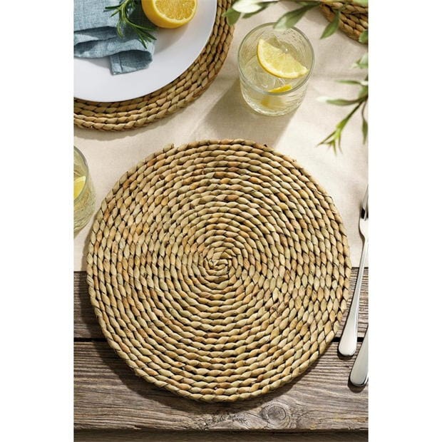 Set Homelife of 4 Straw Placemats