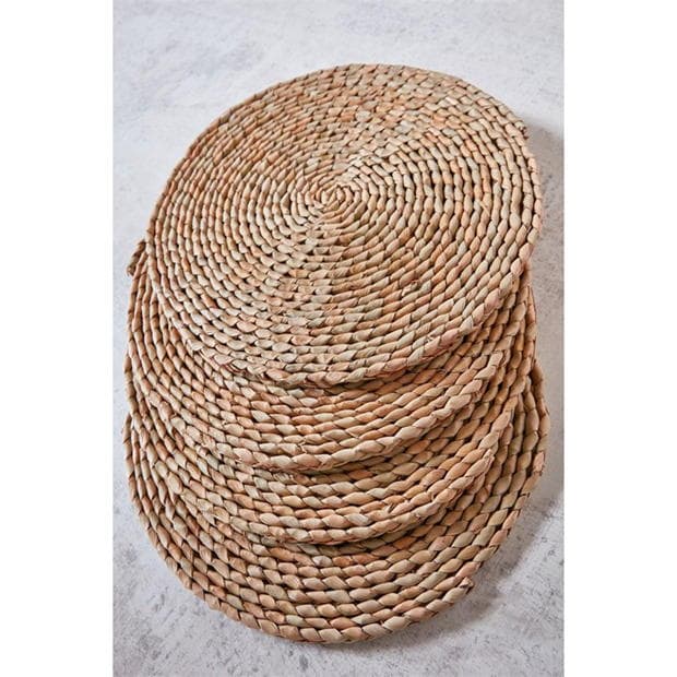 Set Homelife of 4 Straw Placemats