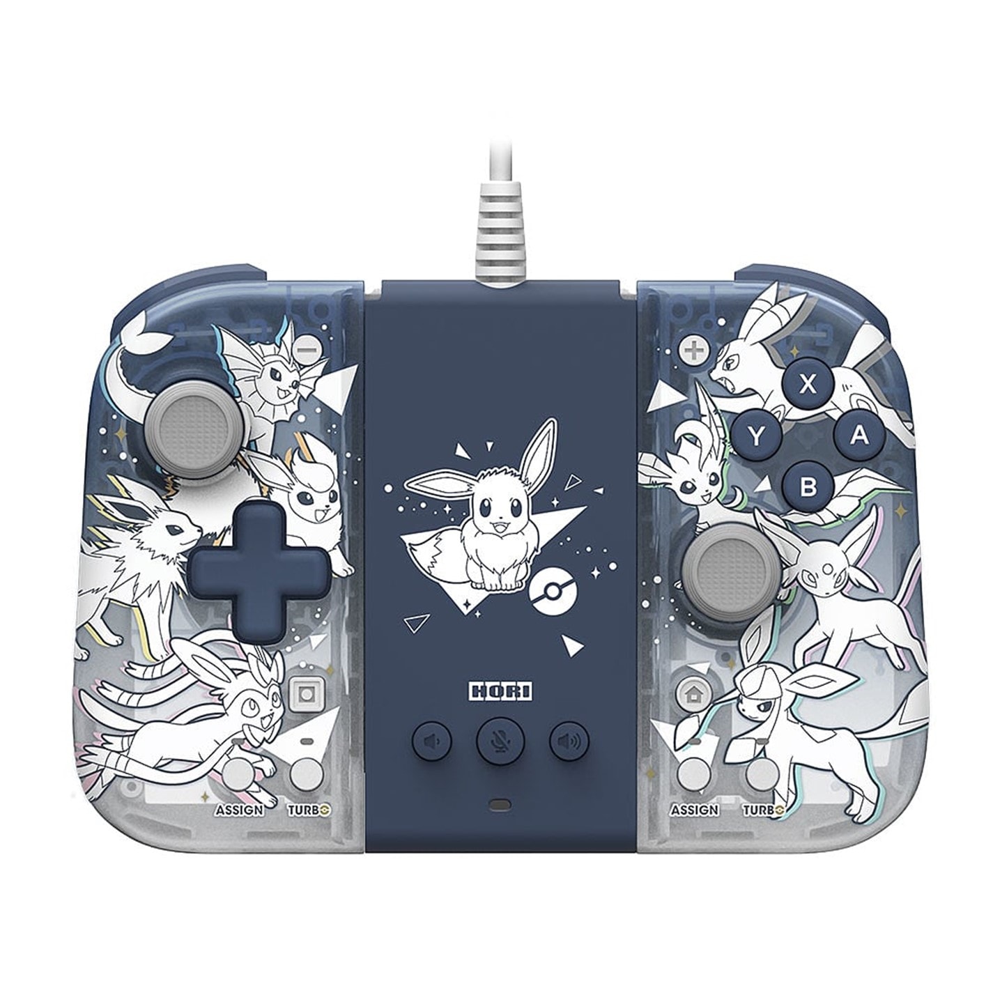 Set HORI Switch Split Pad Compact Attachment - Eevee