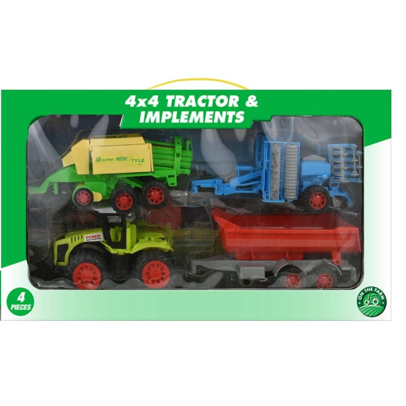 Set Kandytoys Tractor multicolor