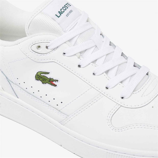 Adidasi sport Lacoste Lace-Up alb 21g