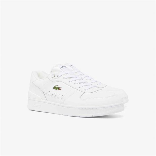 Adidasi sport Lacoste Lace-Up alb 21g