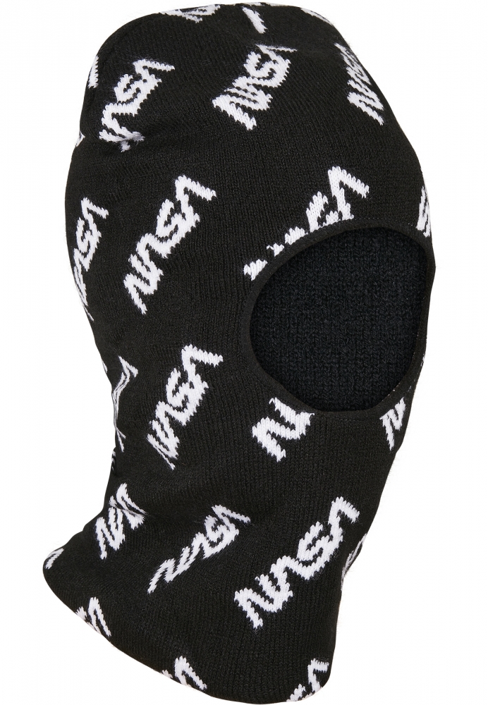 Set NASA Storm Mask negru negru Mister Tee alb