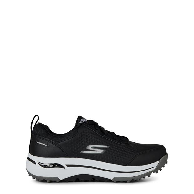 Set Pantofi golf fara crampoane Skechers Go Golf Arch Fit - Up pentru Barbati negru alb