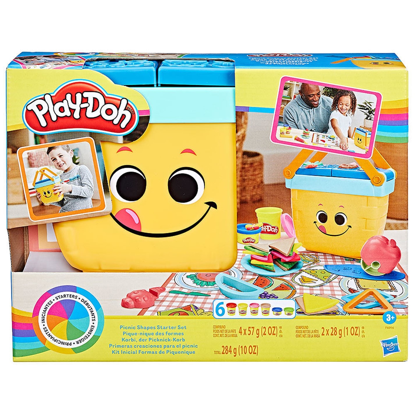 Set Play-Doh Play-doh Picnic Shapes Starter multicolor format and universal