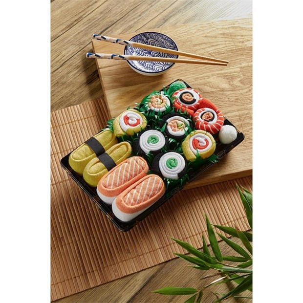 Set Sosete Studio Sushi rosu gift