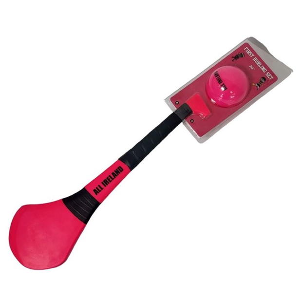 Set Sportech Ire First Hurl 44 fosforescent roz