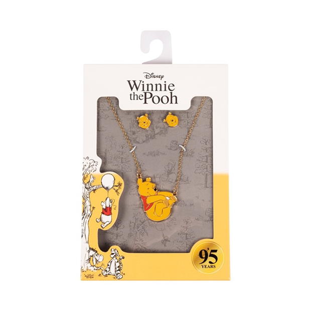 Set Winnie The Pooh Jewl copii rosu  galben