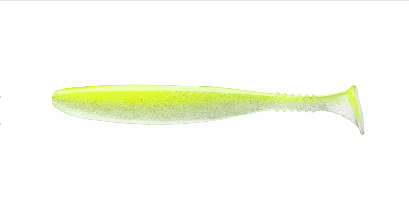 SHAD D FIN 15CM UV LIME PEARL 3BUC PL DAIWA