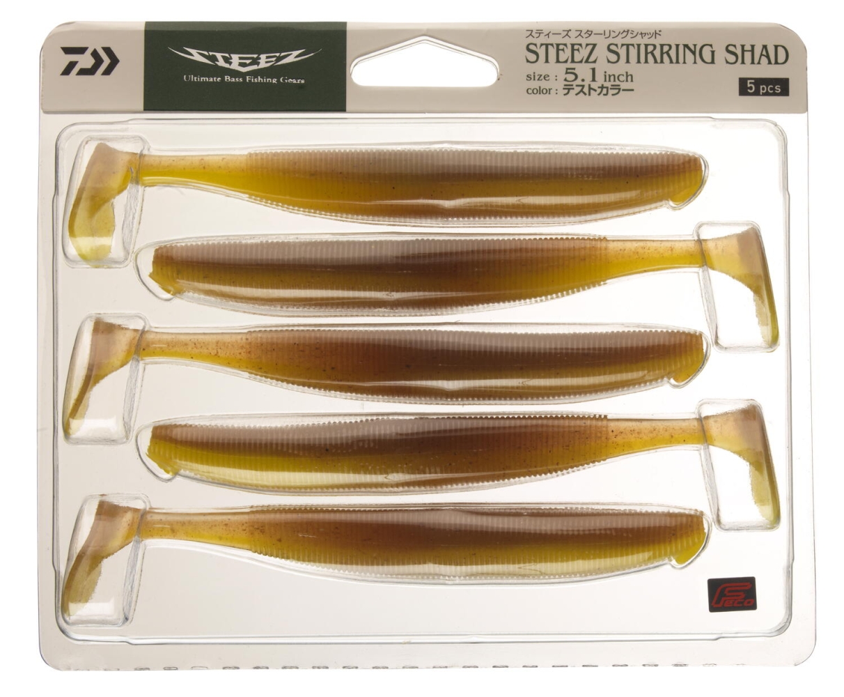 SHAD STEEZ STIRRING 8,5CM TEST COLOR 7BUC PL DAIWA