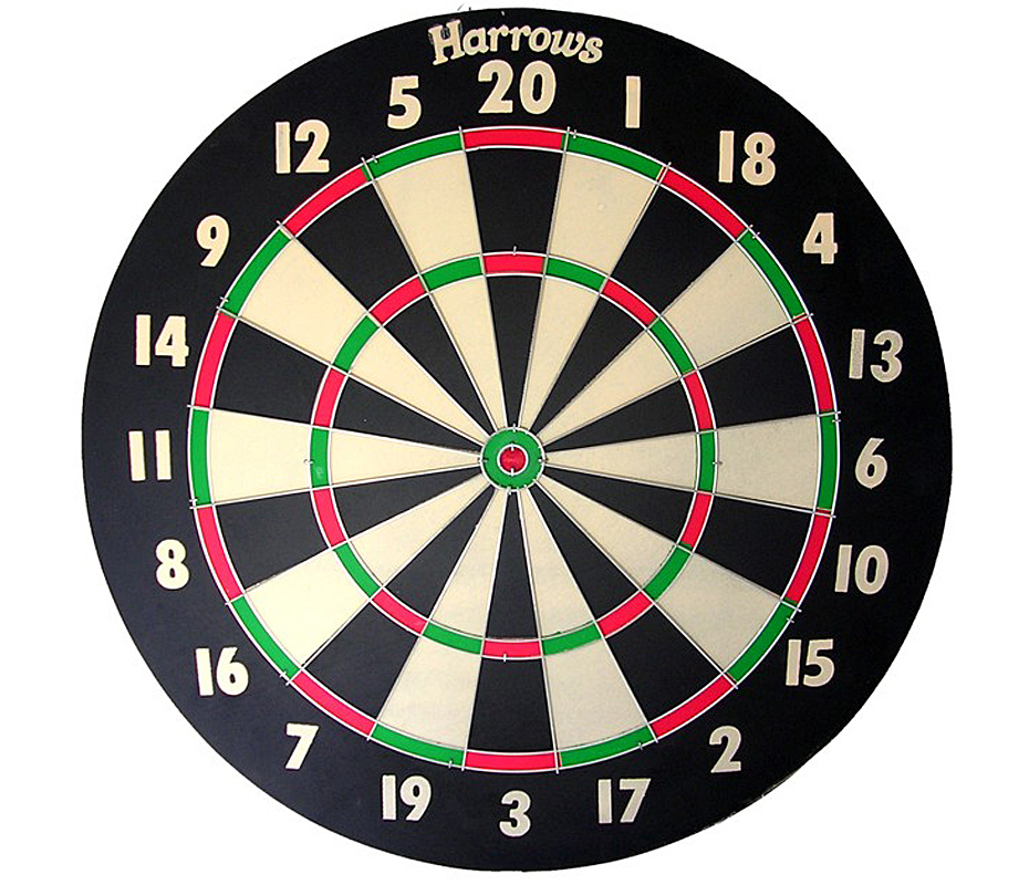 Placa de darts Harrows BRISTOW FAMILY PAPER