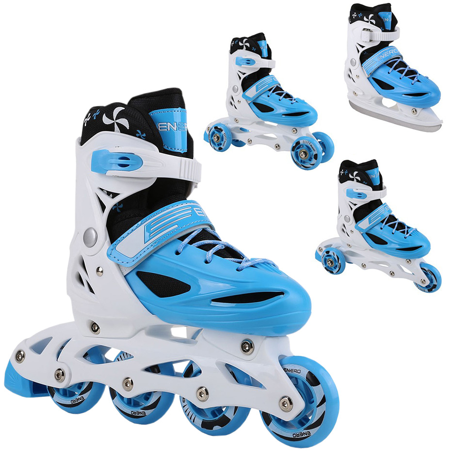 Skates Enero 4in1 Runner albastru 1007205-1007212- 1007229