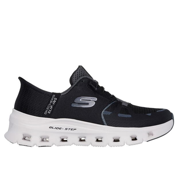 Skechers Glide-Step Pro Slip On Runners pentru femei negru gri carbune