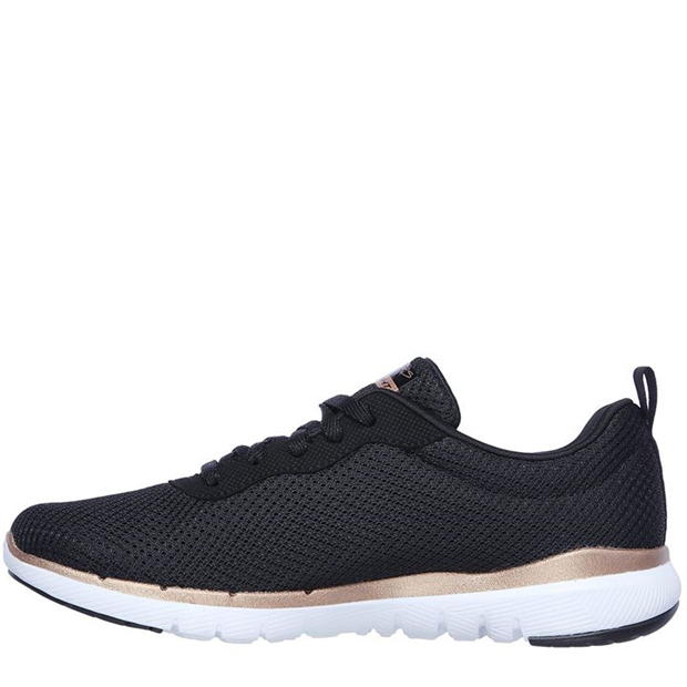 Skechers W FLEX APPEAL 3. negru roz auriu