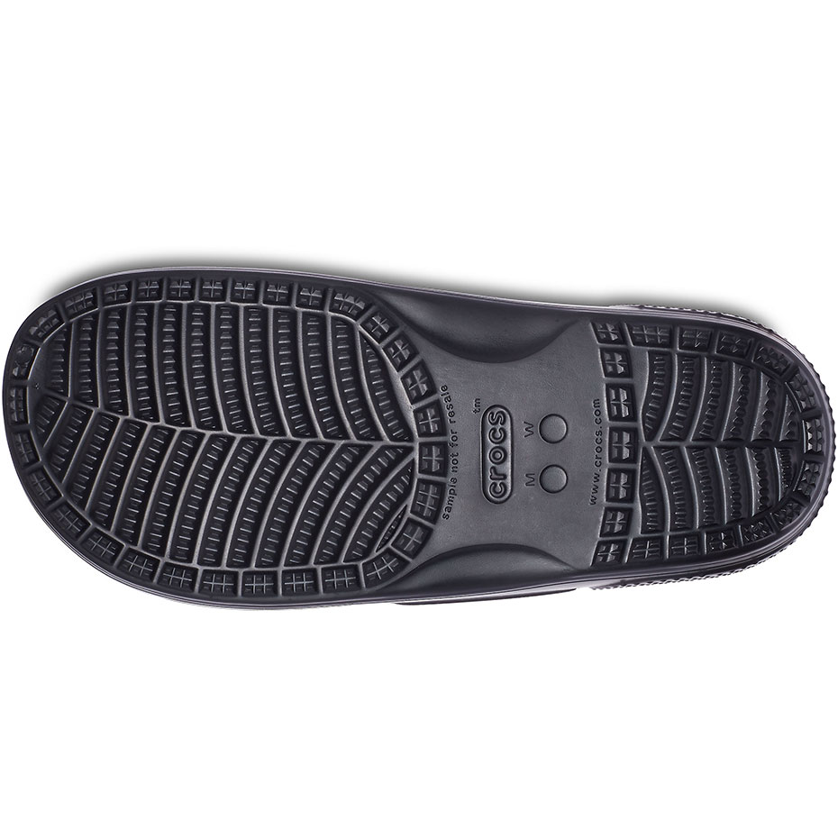 Slapi Crocs clasic negru 206761 001