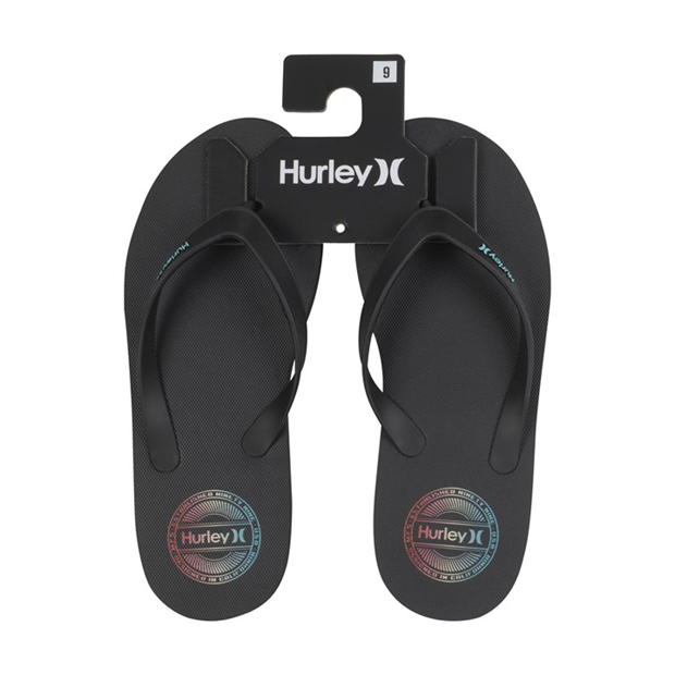 Slapi flip flop Hurley o pereche Tier pentru barbati negru bright